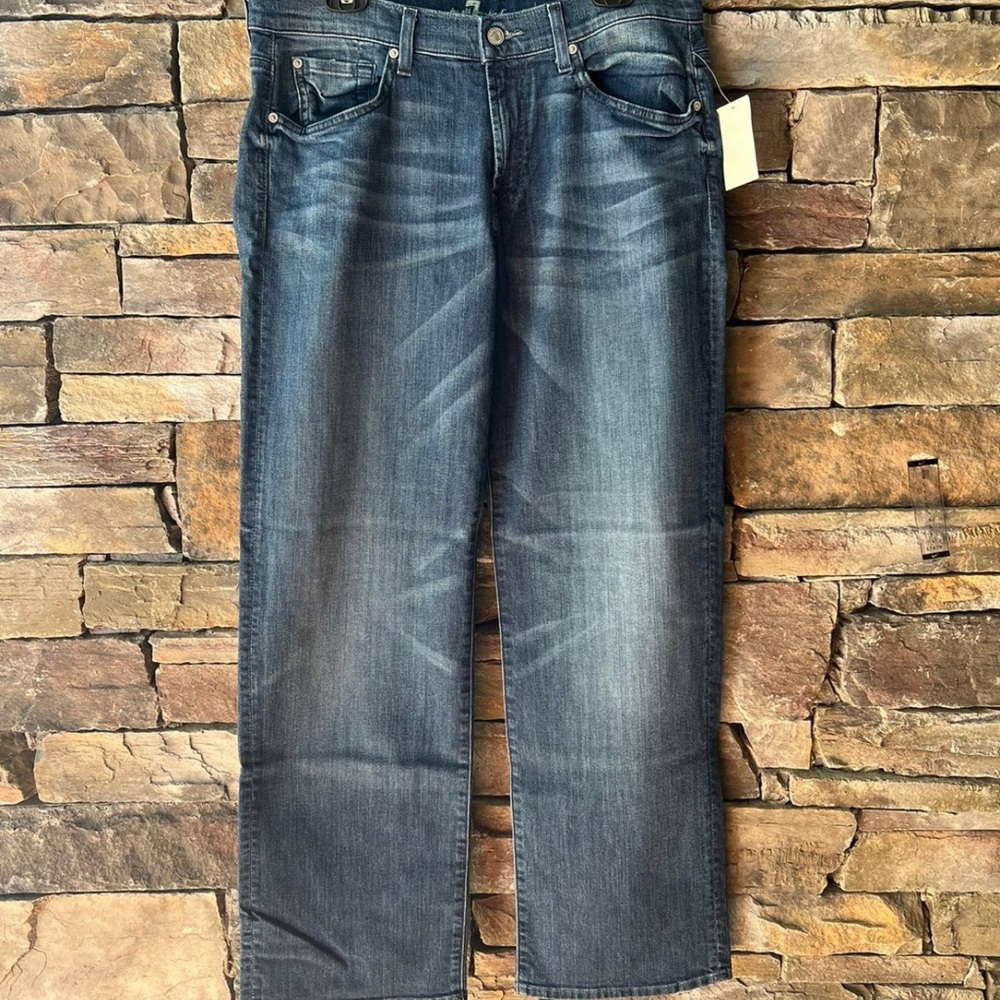 NWT Men's 7 for all Mankind Relaxed jeans 34 x 32